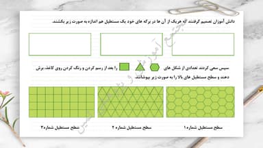 تصویر محصول خلاصه نکات ریاضی فصل5: محیط و مساحت سوم ابتدایی