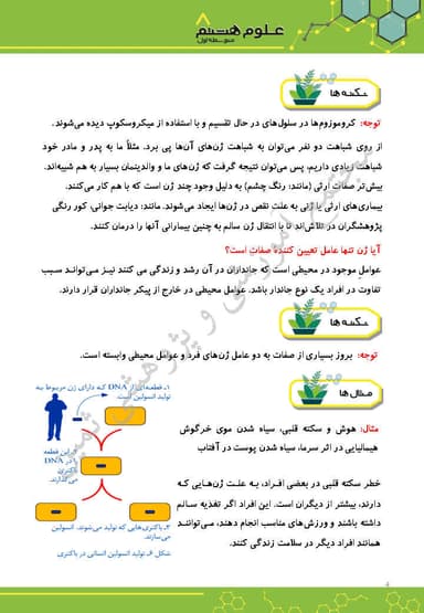 تصویر محصول خلاصه نکات علوم تجربی فصل هفتم: الفبای زیست فناوری هشتم متوسطه اول
