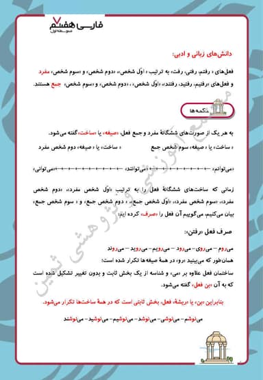 مشاهده جزئیات محصول خلاصه نکات فارسی هفتم درس 13 (اسوۀ نیکو) / متوسطه اول 1404 تصویر محصول خلاصه نکات فارسی هفتم درس 13 (اسوۀ نیکو) / متوسطه اول 1404