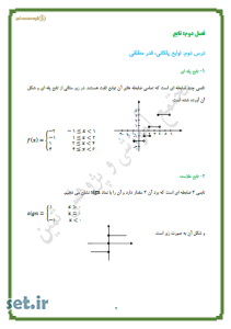 خلاصه و نکات درس دوم ریاضی و آمار یازدهم انسانی،جزوه فصل دوم ریاضی و آمار یازدهم انسانی،درس توابع پلکانی و قدر مطلقی ریاضی و آمار یازدهم انسانی،فصل تابع ریاضی و آمار یازدهم انسانی و معارف،جزوه ریاضی و آمار یازدهم انسانی و معارف