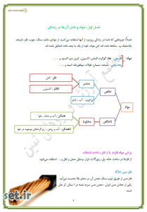 خلاصه و نکات فصل اول علوم تجربی نهم،نکات فصل اول علوم تجربی نهم،خلاصه فصل اول علوم تجربی نهم،جزوه فصل اول علوم تجربی نهم،جزوه علوم تجرب